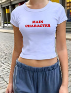 Main Character Slim Fit Tee