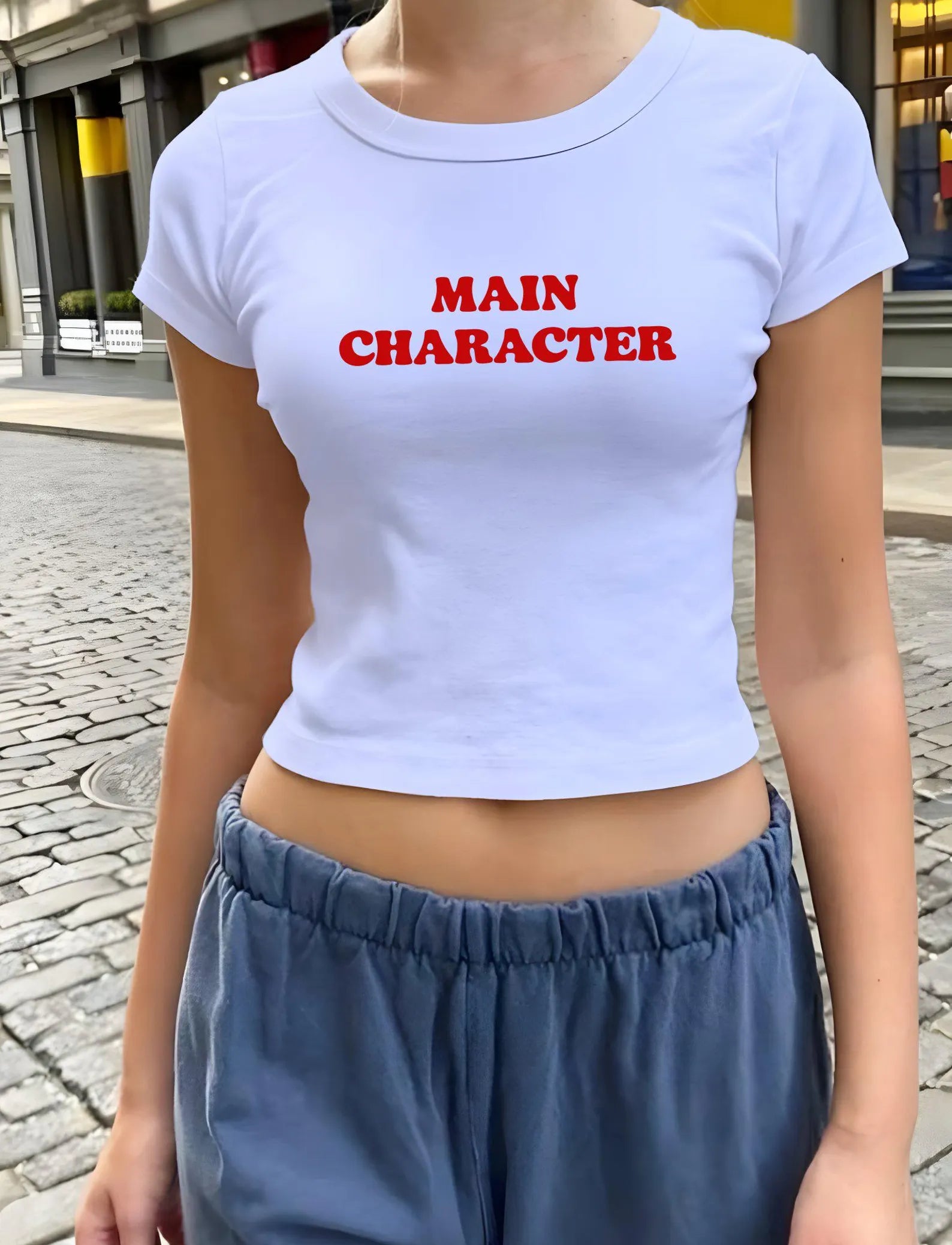 Main Character Slim Fit Tee