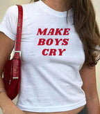 Boys Cry Slim Fit Tee