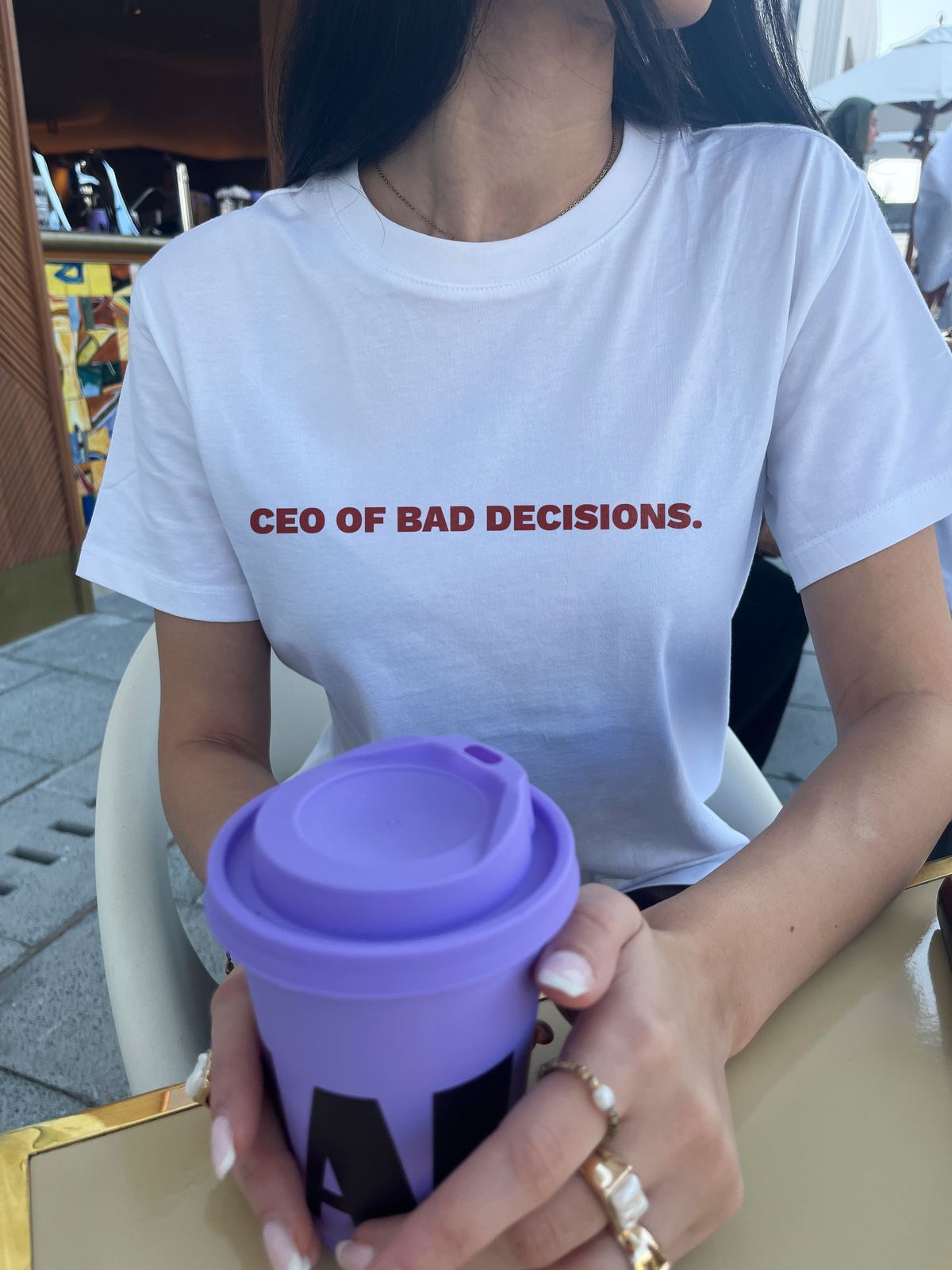 Bad Decisions Slim Fit Tee